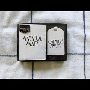 Rae Dunn Luggage Tag and Passport Cover
